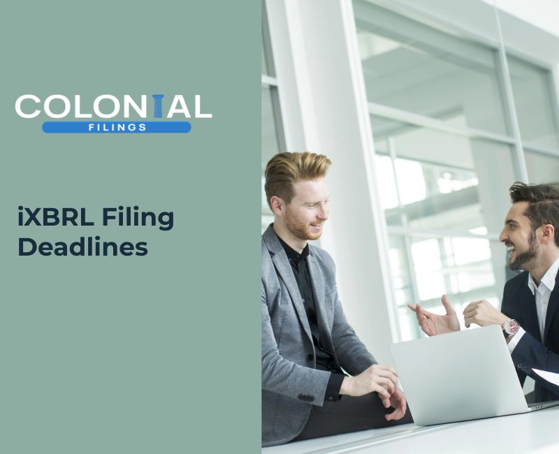 When is iXBRL Filing Required for companies?