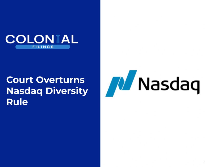 Court Overturns Nasdaq Diversity Rule