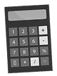Grayscale calculator illustration symbolizing cost-effective budget planning and financial management tools.