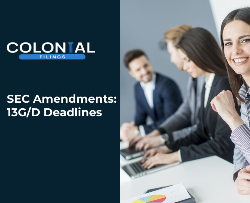 SEC Amendments 13G/D Deadlines
