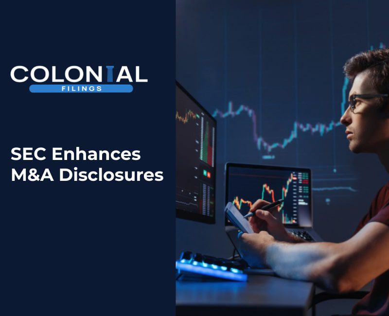 SEC Enhances M&A Disclosures