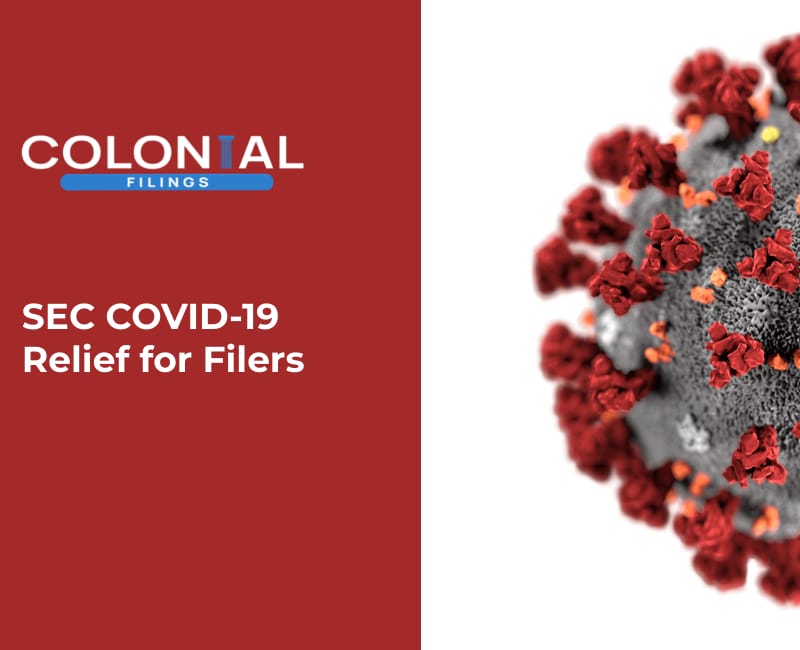 SEC COVID-19 Relief for Filers