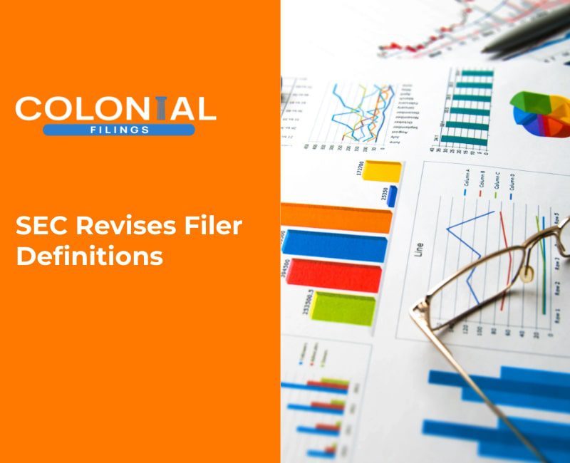 SEC Revises Filer Definitions