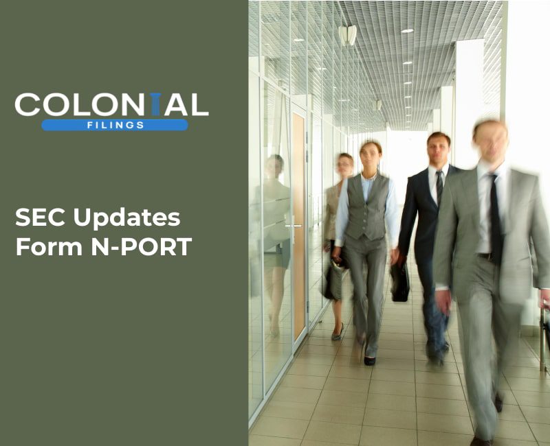 SEC Updates Form N-PORT