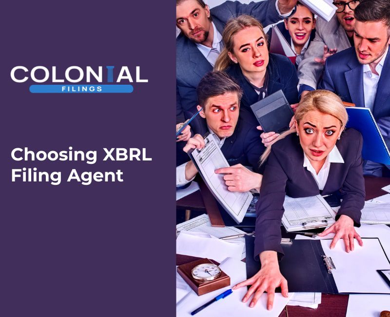 Choosing XBRL Filing Agent