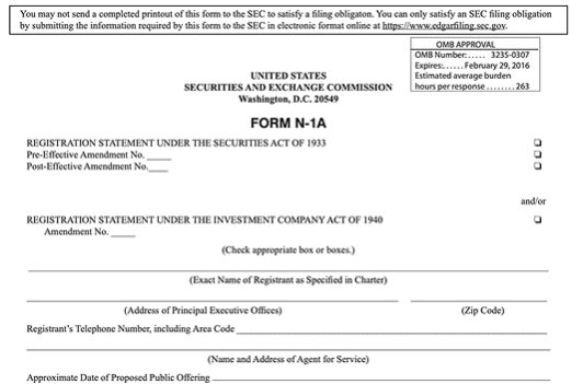 Official SEC Form N-1A registration statement for Mutual Fund Forms under the Investment Company Act of 1940. Official SEC Form N-1A registration statement for Mutual Fund Forms under the Investment Company Act of 1940.